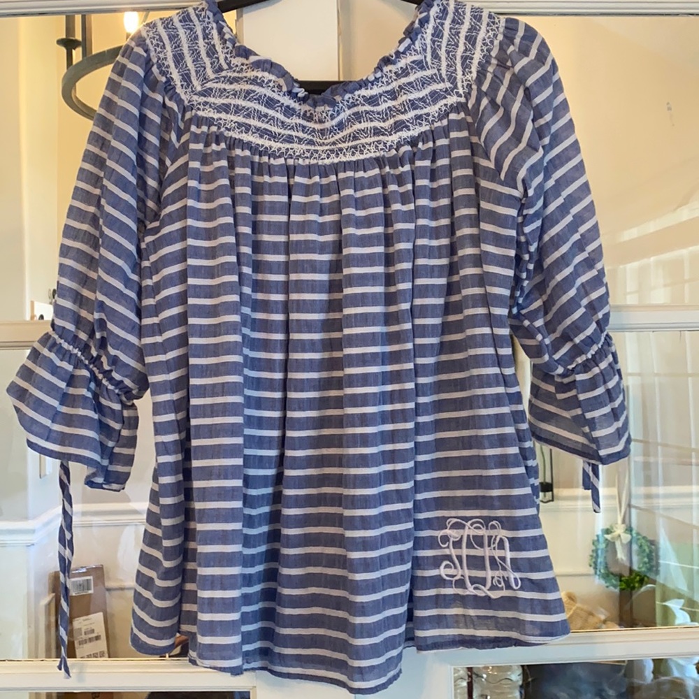 Jordann Stripped Blouse - Picture 4 of 16